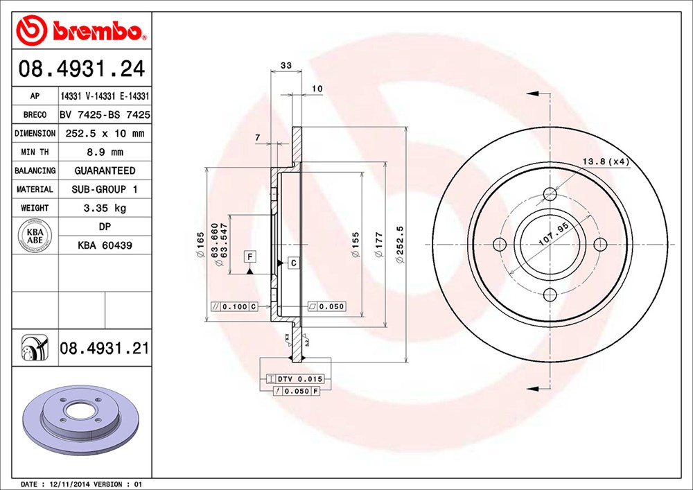 BREMSKB006